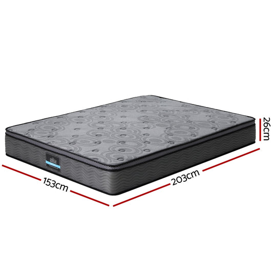 26cm Mattress Bed Queen By Giselle