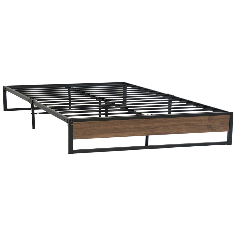 Bed Frame Metal Bed Frame Bed Base OSLO - Queen By Artiss