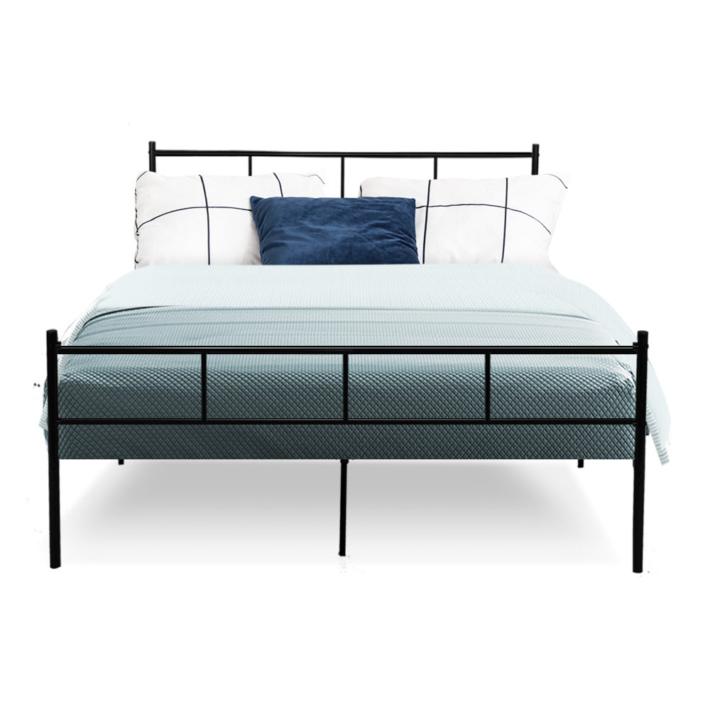 Bed Frame Double Metal Bed Frame SOL By Artiss
