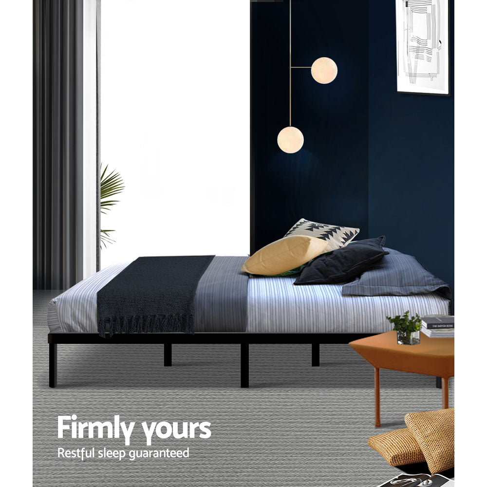Bed Frame Double Size Metal Bed Frame TED By Artiss