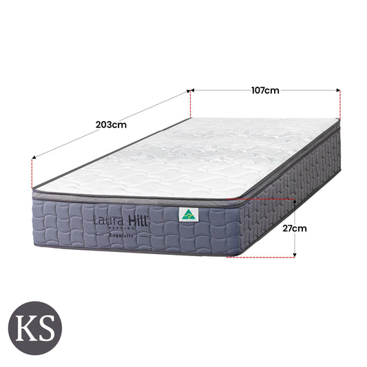 Exquisite Australian Made King Single Premium Mattress By Laura Hill