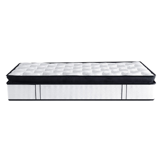 Laura Hill King Single Mattress Bed Size Euro Top 5 Zone Spring Foam 32cm