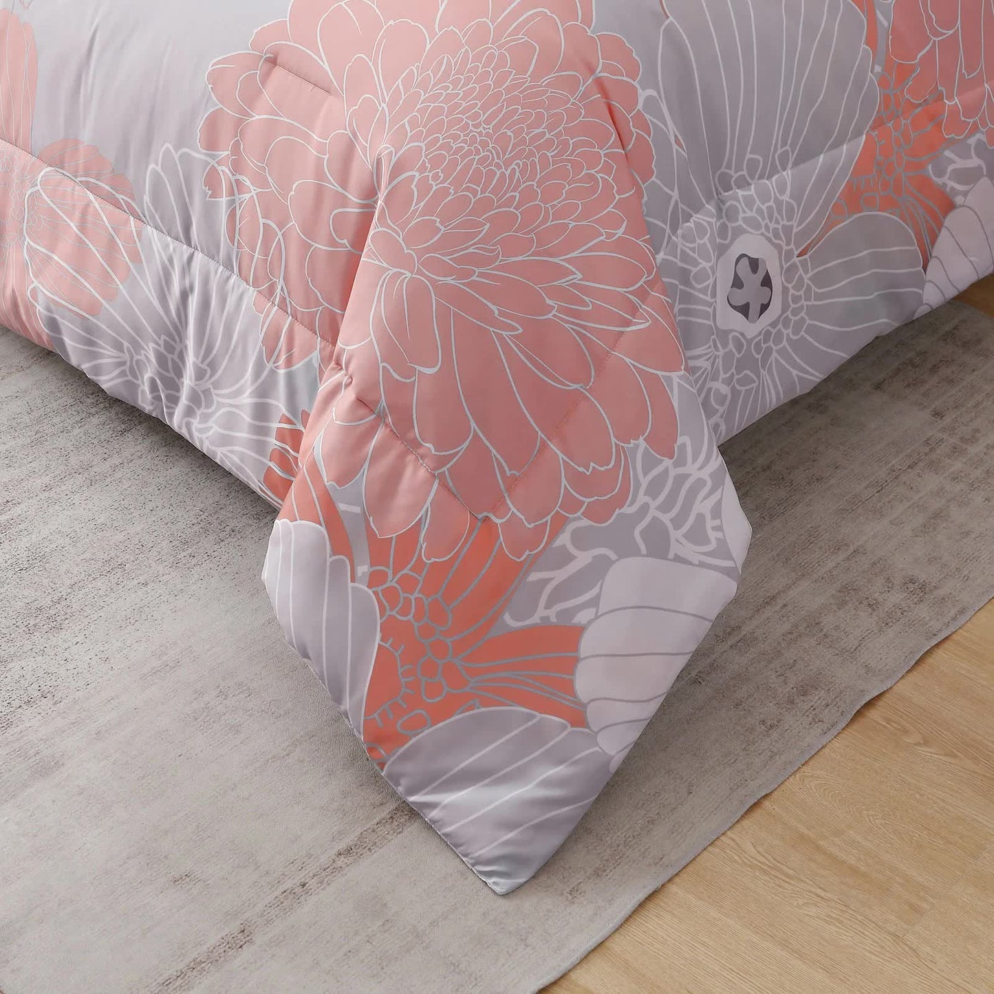 Zen Retreat Quilted Comforter Bundle – 3‑Piece Serenity Style