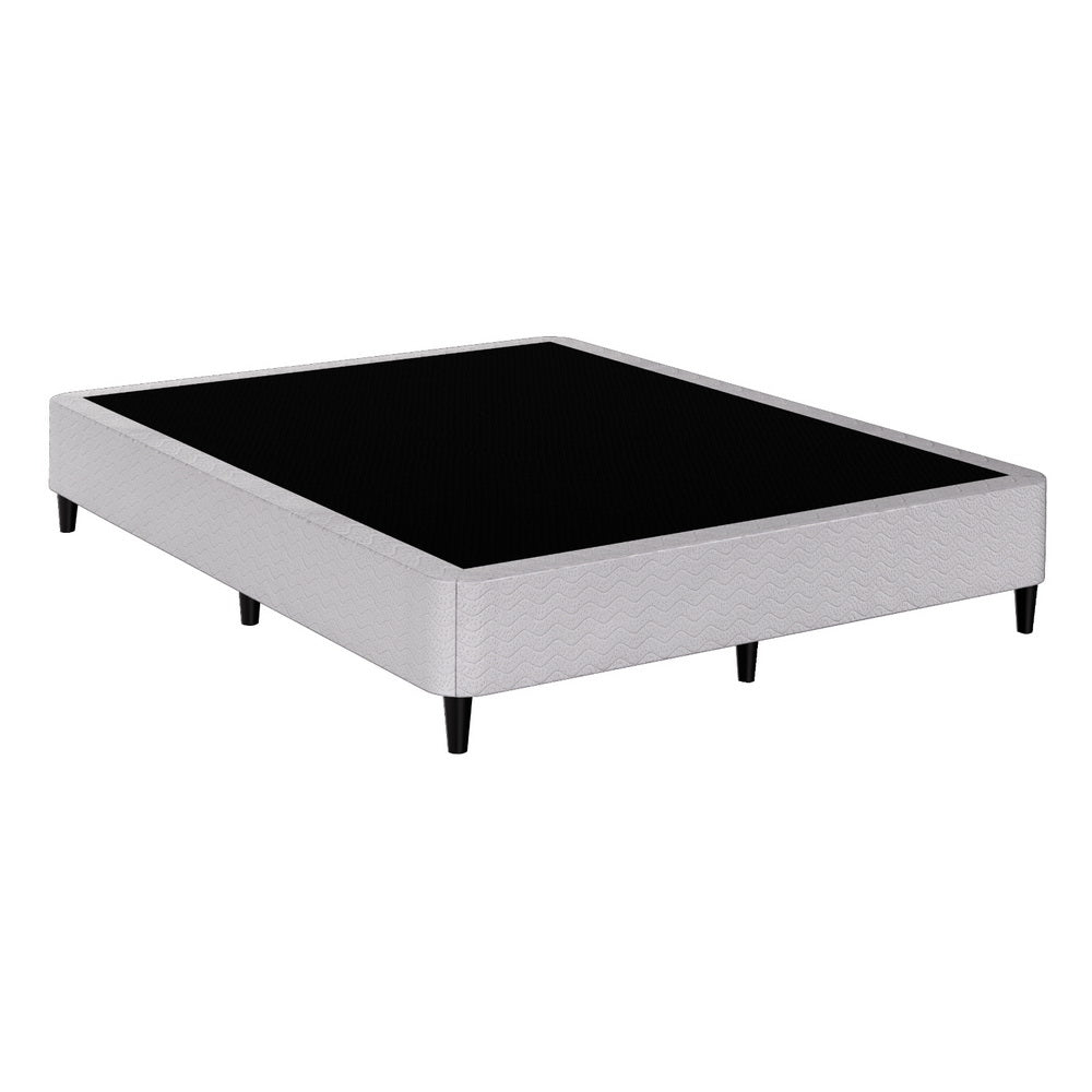 Bed Frame Double Size Metal Grey MASON By Artiss