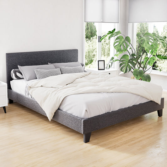 Bed Frame Queen Size Charcoal NEO By Artiss