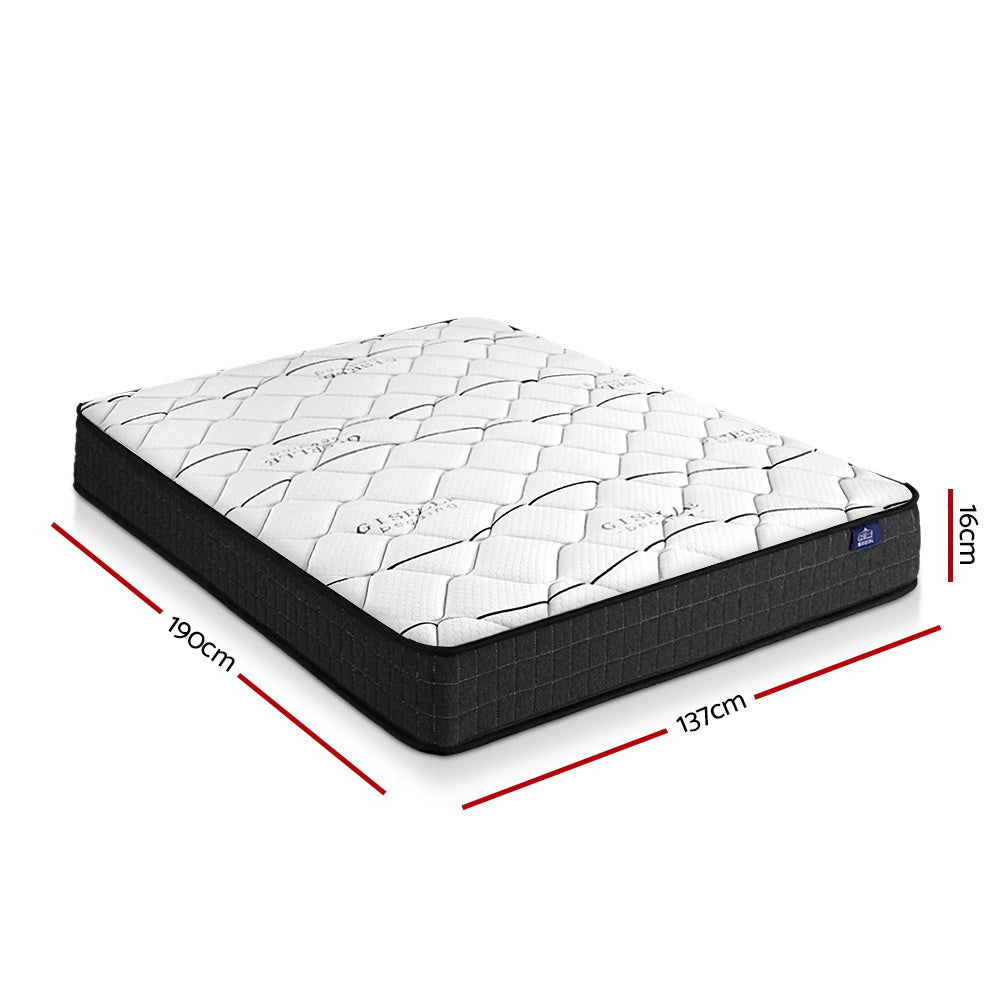 Bedding 16cm Mattress Medium Firm Double By Giselle