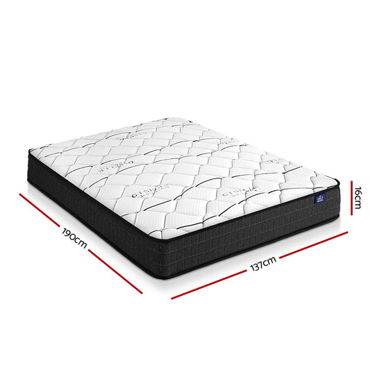 Bedding 16cm Mattress Medium Firm Double By Giselle