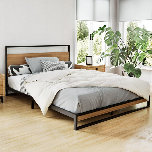 Bed Frame Double Size Metal Bed Frame DANE By Artiss