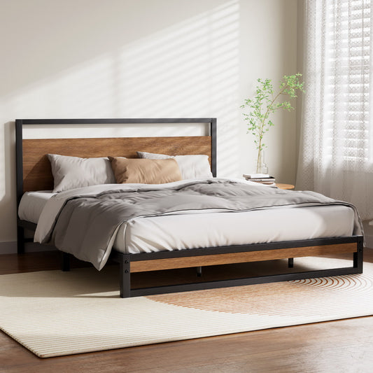 Bed Frame King Size Metal Bed Frame DANE By Artiss