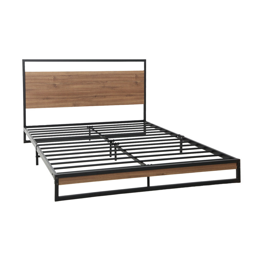 Bed Frame King Size Metal Bed Frame DANE By Artiss