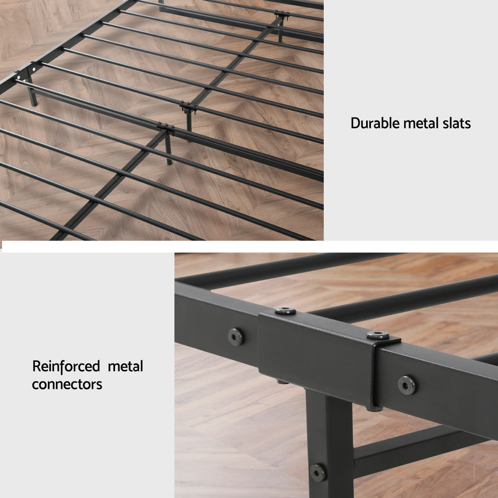 Bed Frame Single Size Metal Bed Frame DANE By Artiss