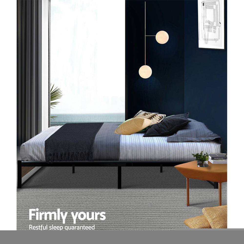 Bed Frame Metal Bed Frame Bed Base OSLO - Double By Artiss