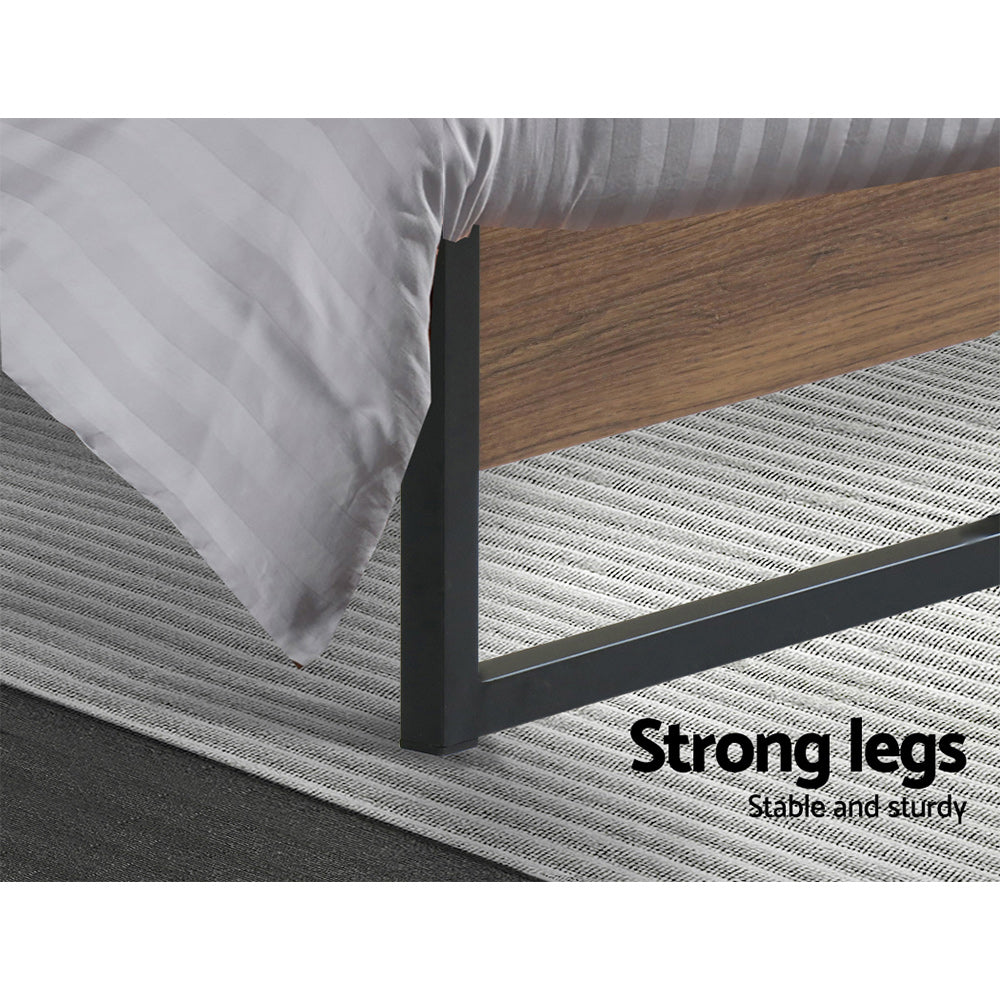 Bed Frame Metal Bed Frame Bed Base OSLO - Single By Artiss