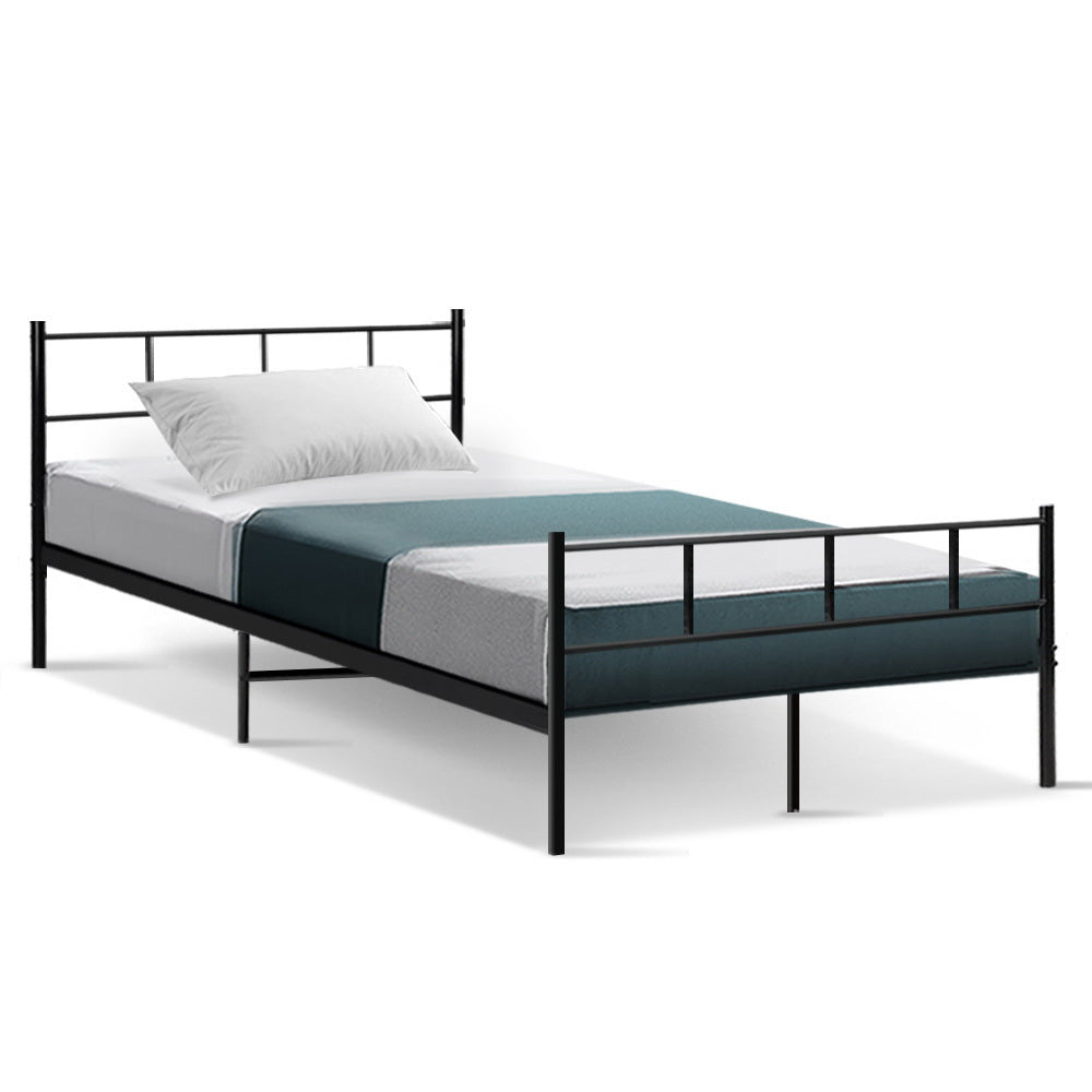 Bed Frame King Single Metal Bed Frame SOL By Artiss