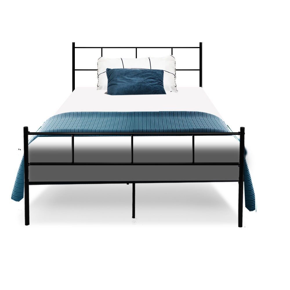 Bed Frame King Single Metal Bed Frame SOL By Artiss