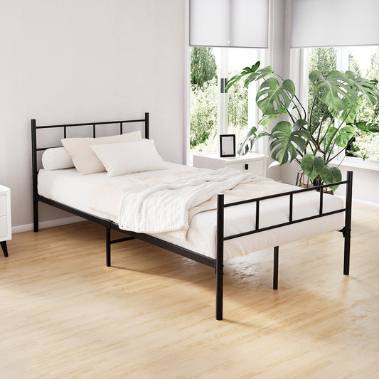 Bed Frame King Single Metal Bed Frame SOL By Artiss