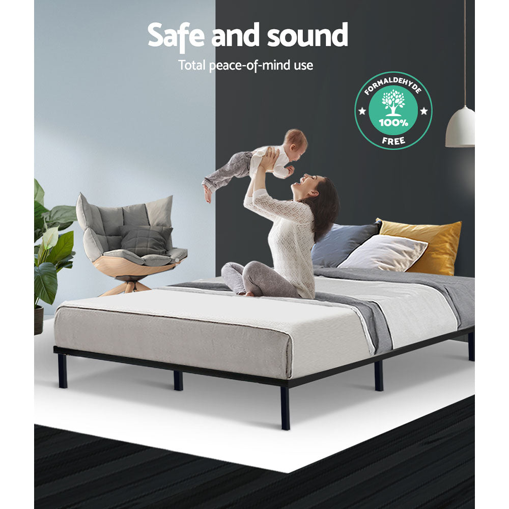 Bed Frame Double Size Metal Bed Frame TED By Artiss