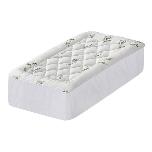Giselle Mattress Topper 5cm Pillowtop toppers Bamboo Single