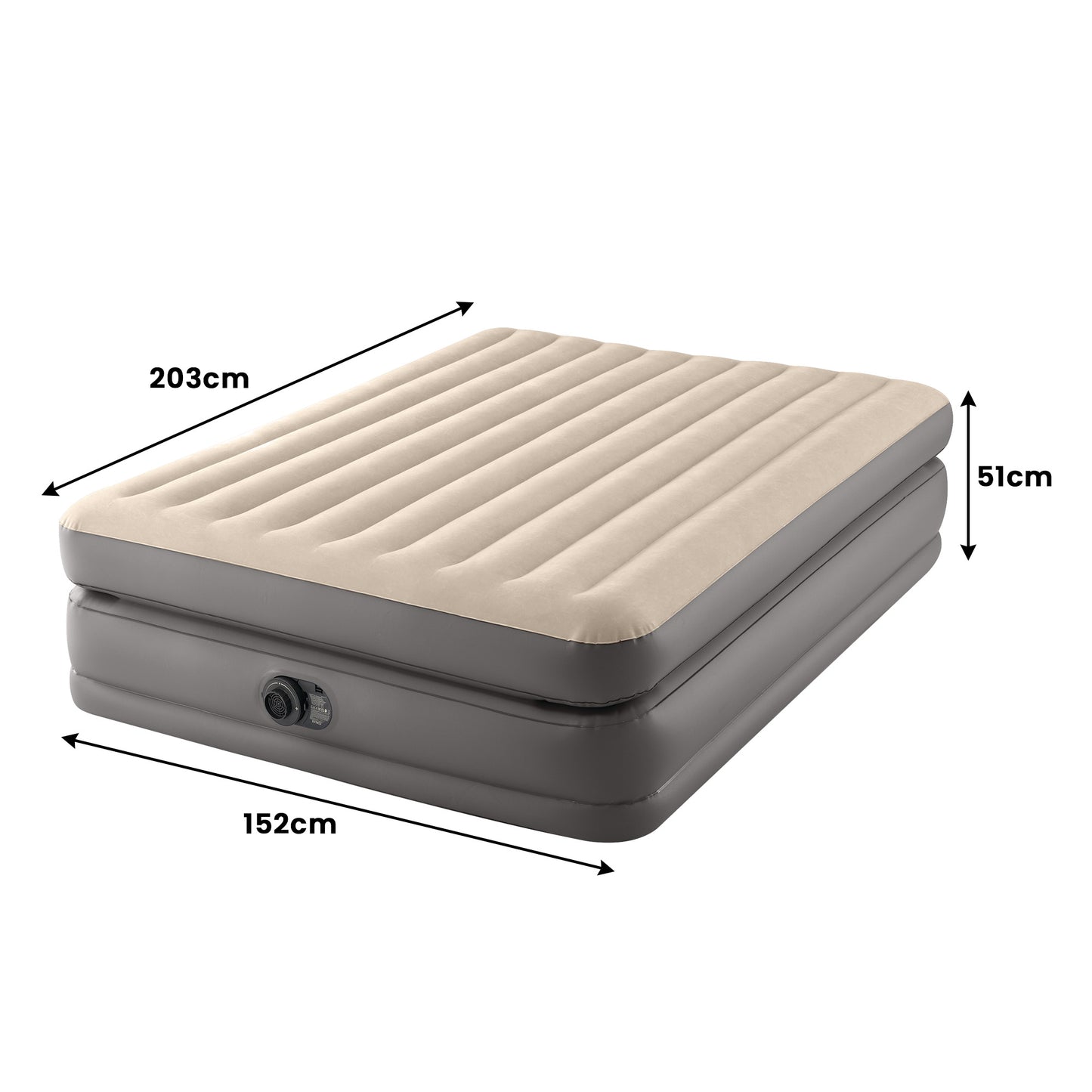 Dura-Beam Plus Queen Prime Comfort Elevated Air Mattress By Intex