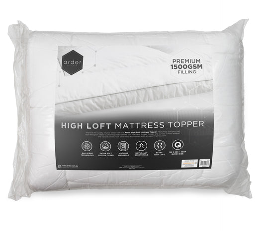 1500GSM Ball fibre MATTRESS TOPPER - DOUBLE