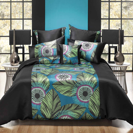 Bianca Kebo Black Quilt Cover Set Queen