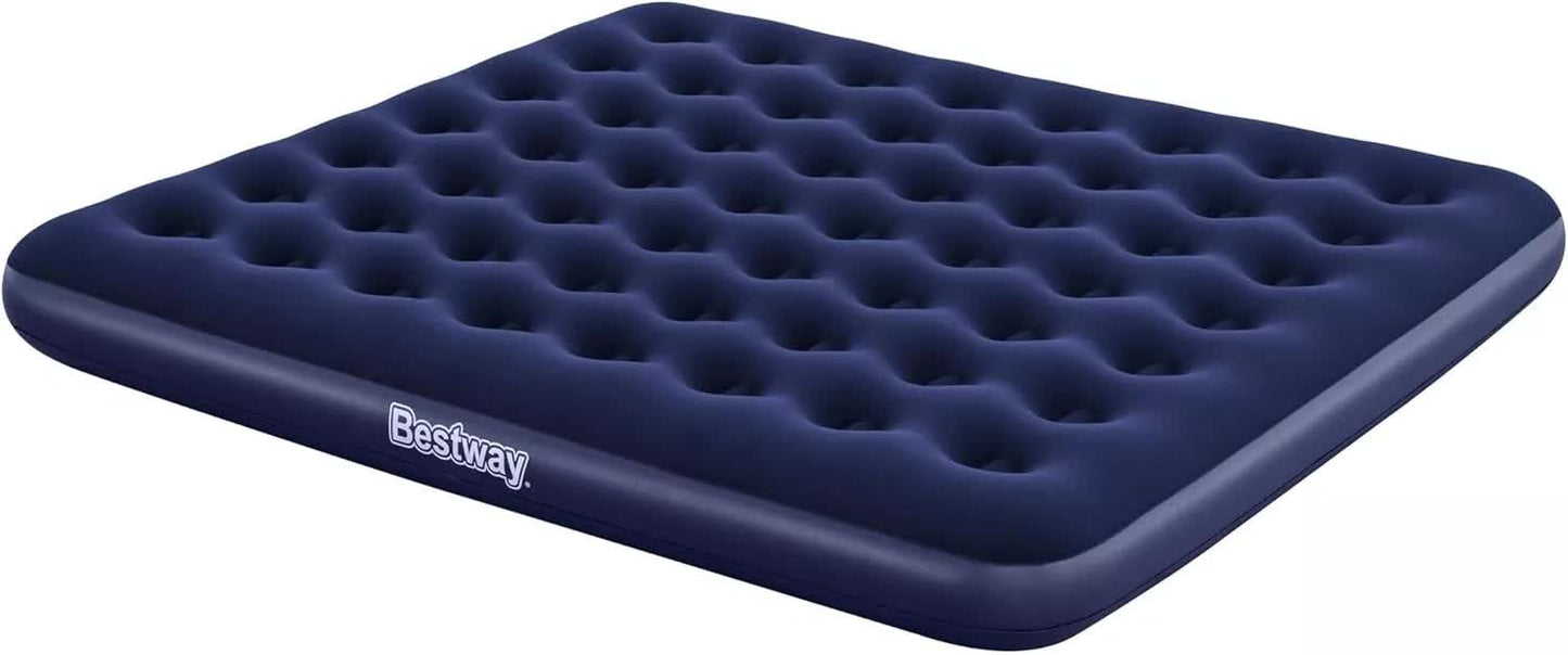 2.03m x 1.83m x 22cm Air Mattress King Inflatable Air Bed Indoor/Outdoor Heavy Duty Durable Camping By Bestway