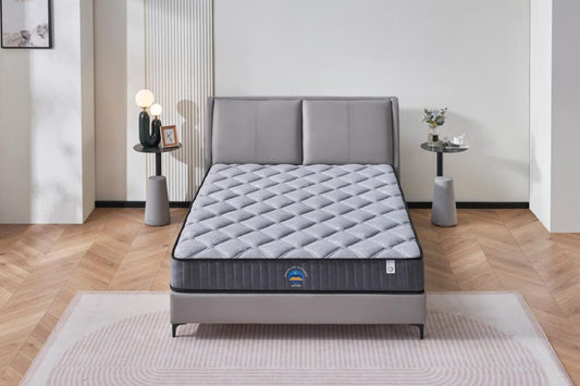 hybrid 22cms thickness euro top matttress-single By Aster